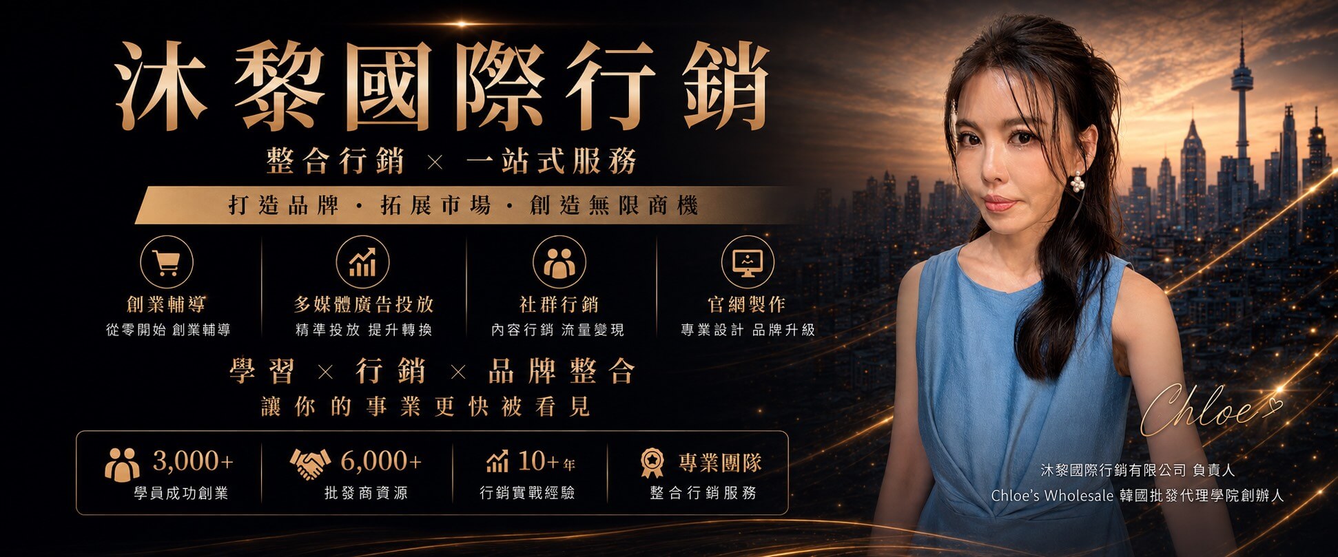 沐黎國際行銷｜韓國批發教學與韓國代購創業課程